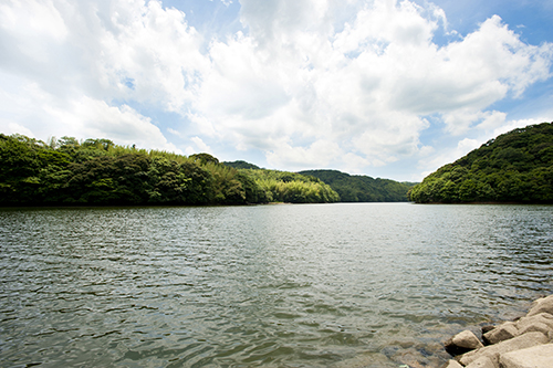 画像：小野湖